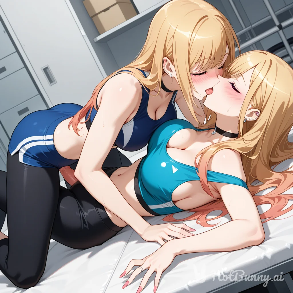 Lesbian Blonde Ai Hentai