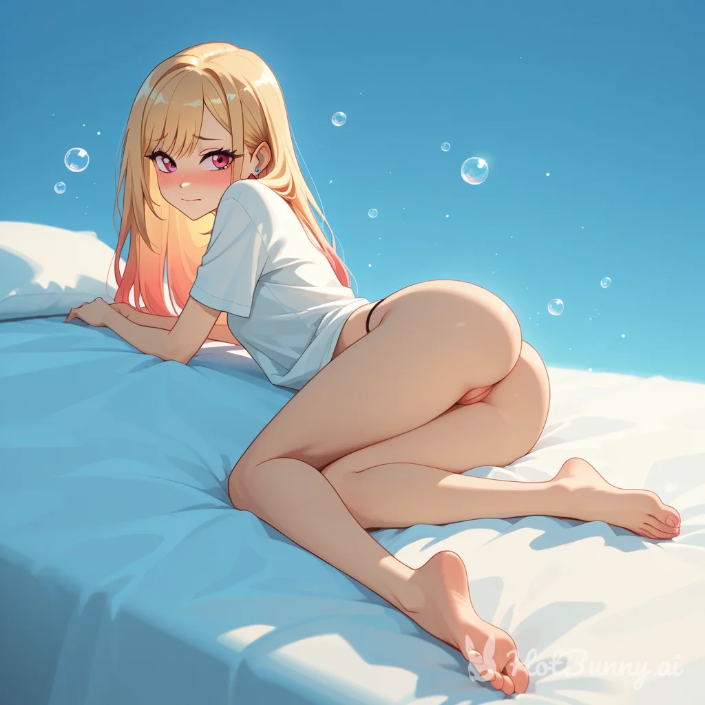 Blonde Lingerie Ai Hentai