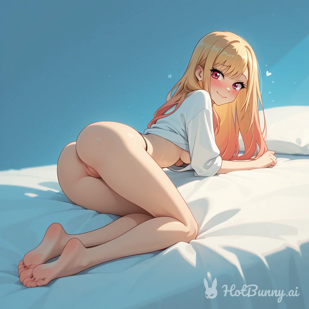 Blonde Lingerie Ai Hentai