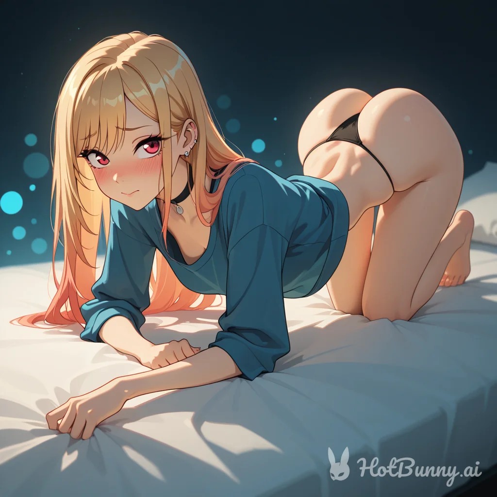 Blonde Lingerie Ai Hentai