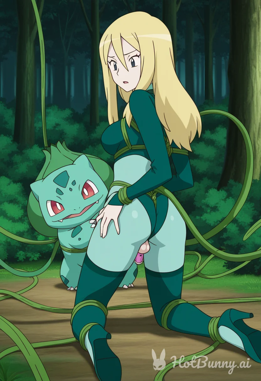 Samus and Bulbasaur Bondage Ai Hentai