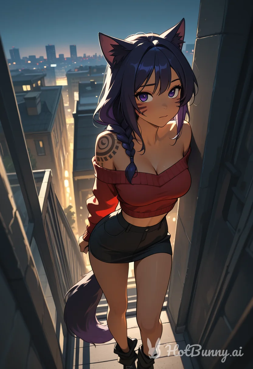 Warrior Of Light from Final Fantasy Cat Girl Ai Hentai