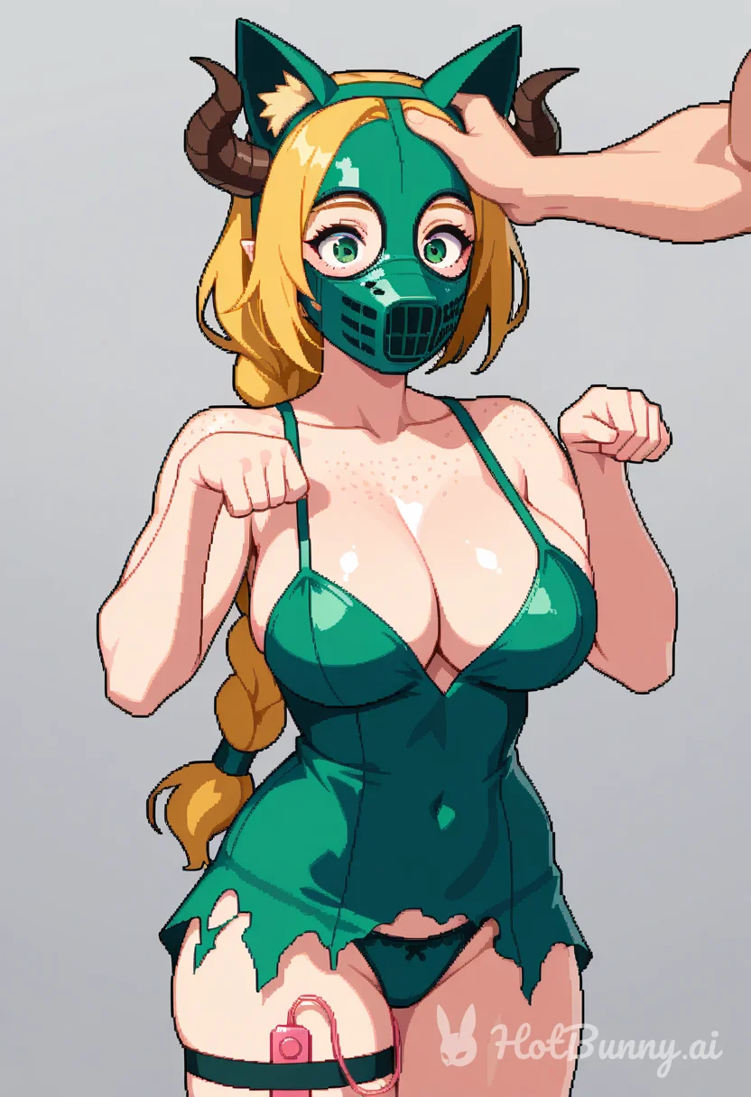 Cat Girl Vibrator Blonde Ai Hentai