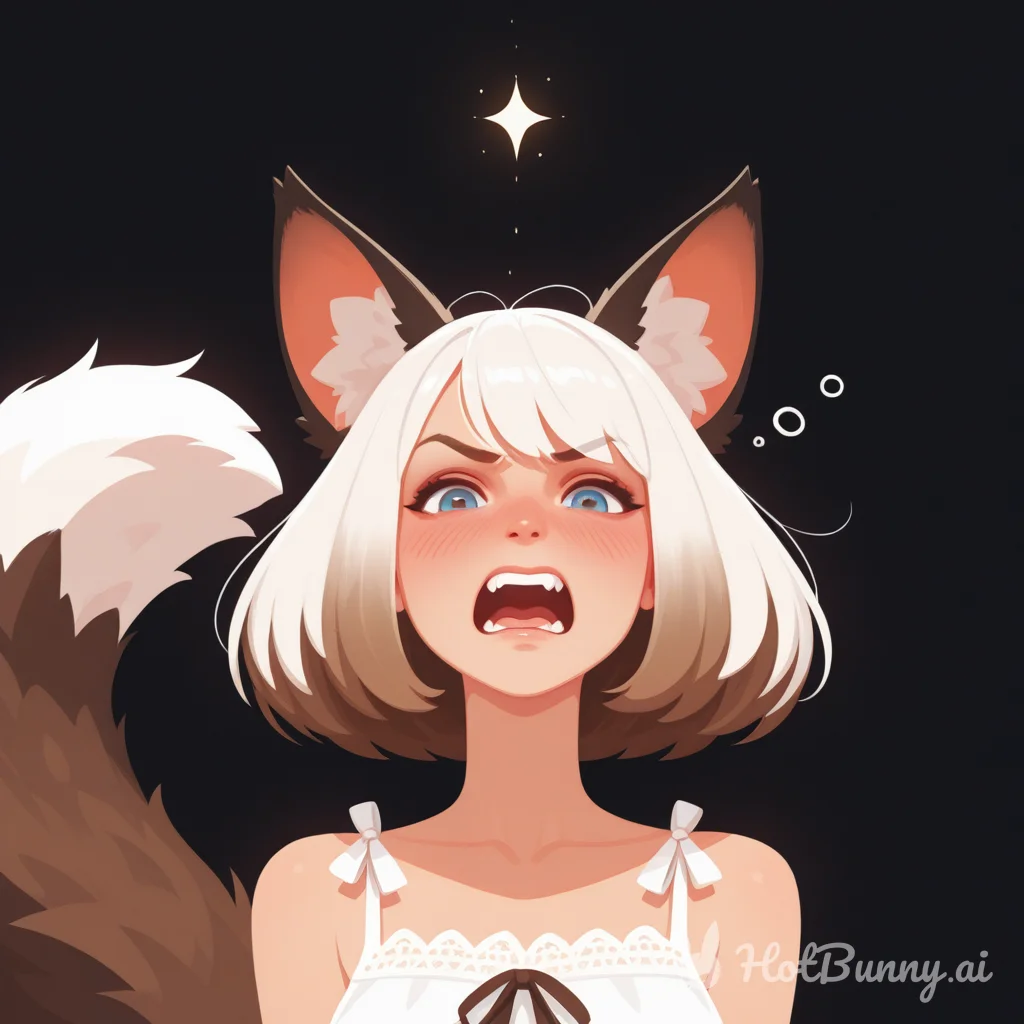Angry kitty
