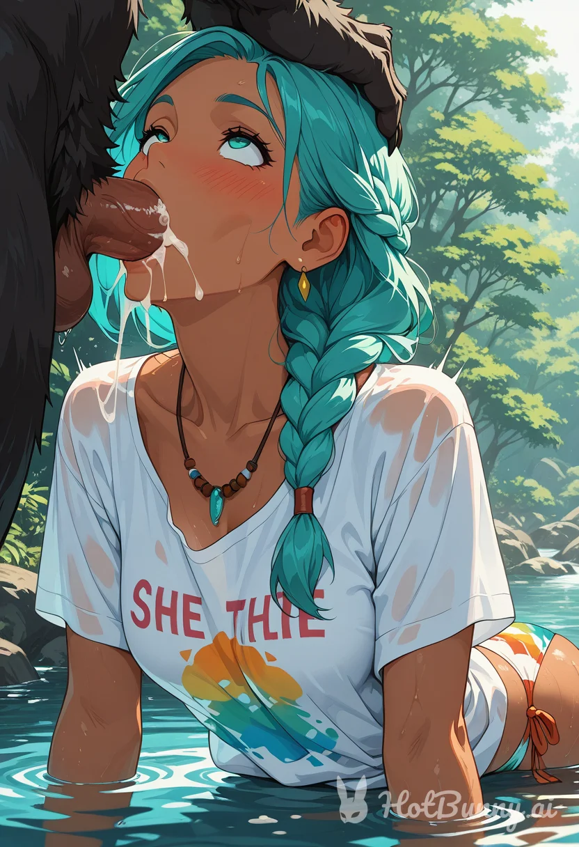 Furry Deepthroat Ebony Ai Hentai