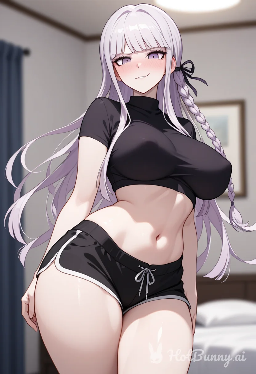 Kyoko Kirigiri in Black