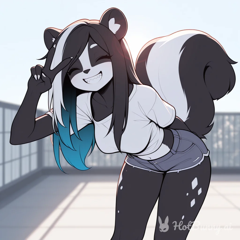 fluffy girl...