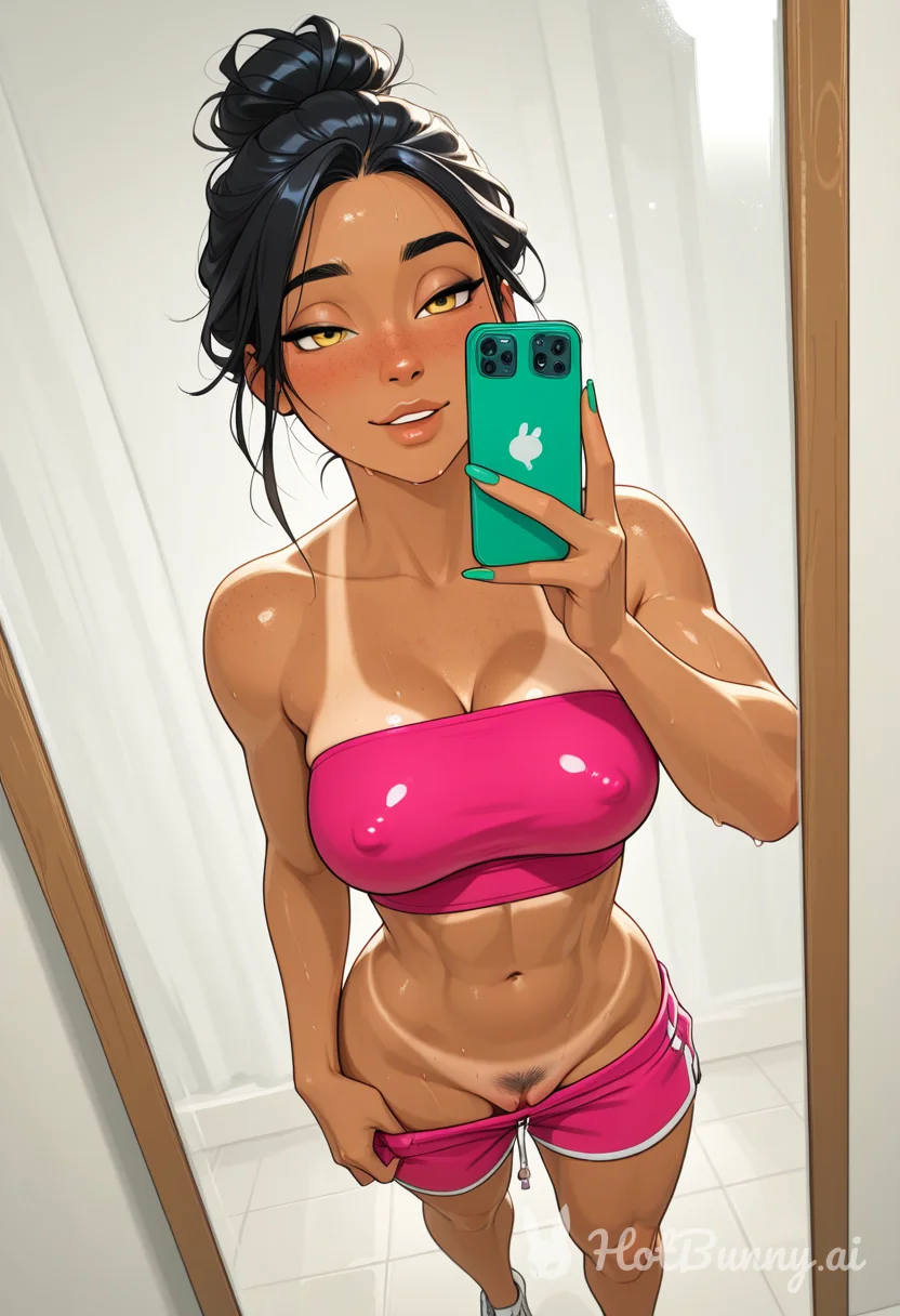 Ebony Muscle Girl Pov Ai Hentai