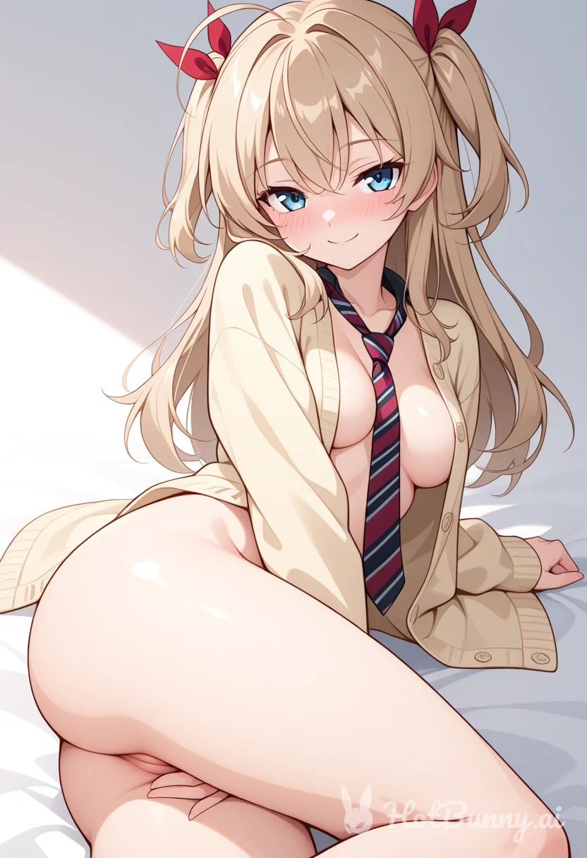 Masturbation Blonde Ai Hentai