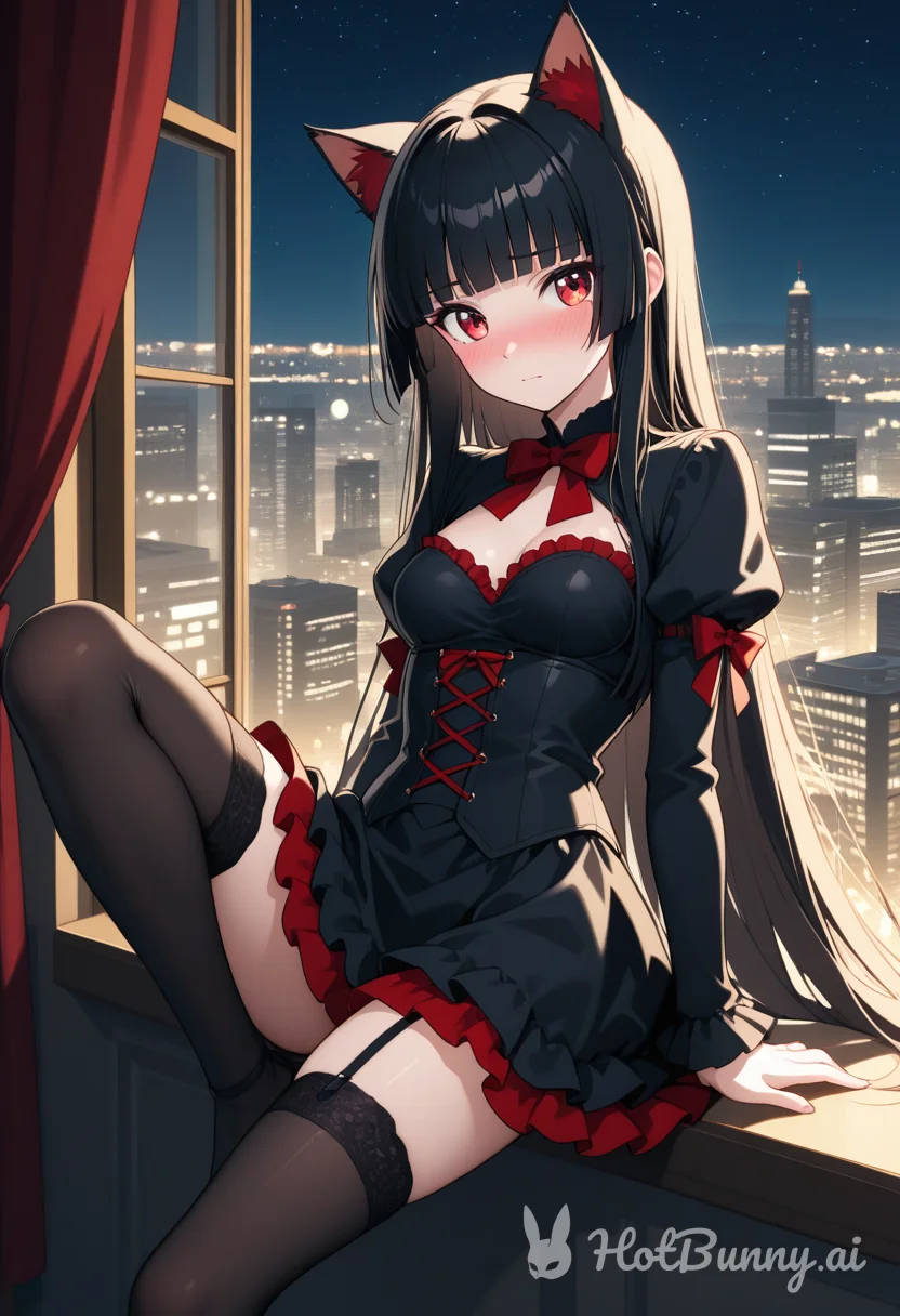 Cat Girl Lingerie Ai Hentai