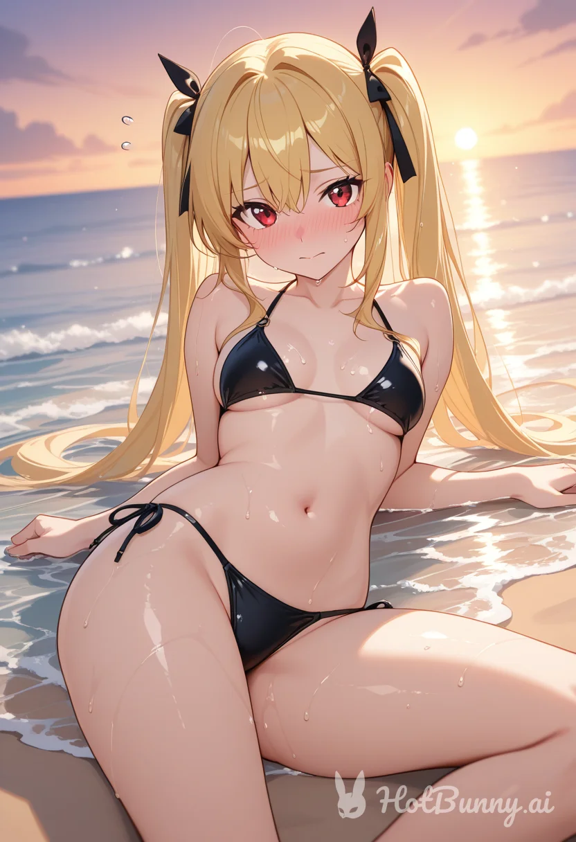 Swimsuit Blonde Ai Hentai