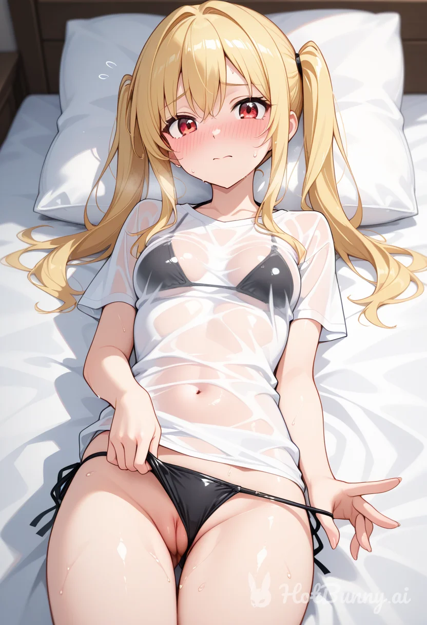Swimsuit Blonde Ai Hentai