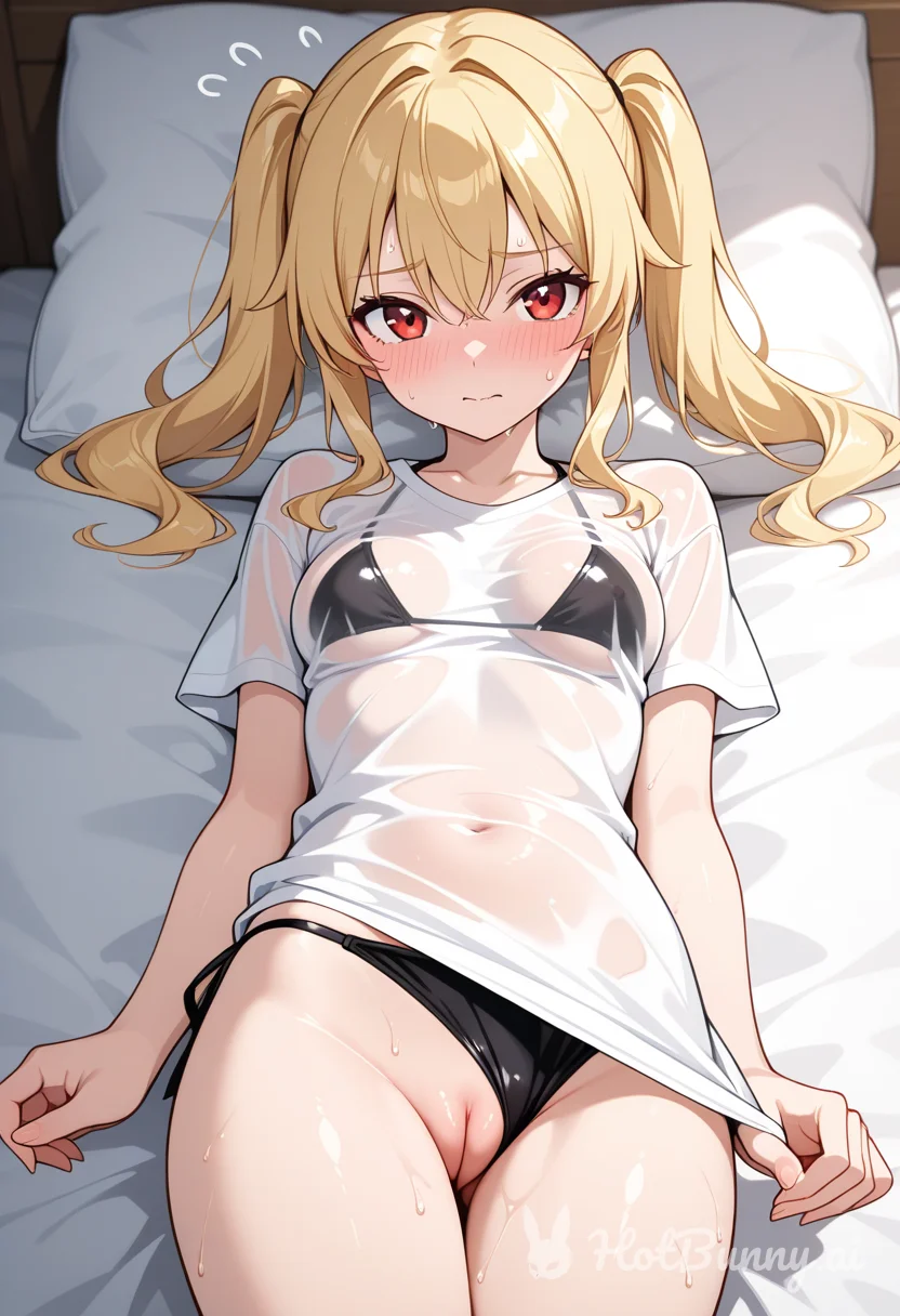 Swimsuit Blonde Ai Hentai