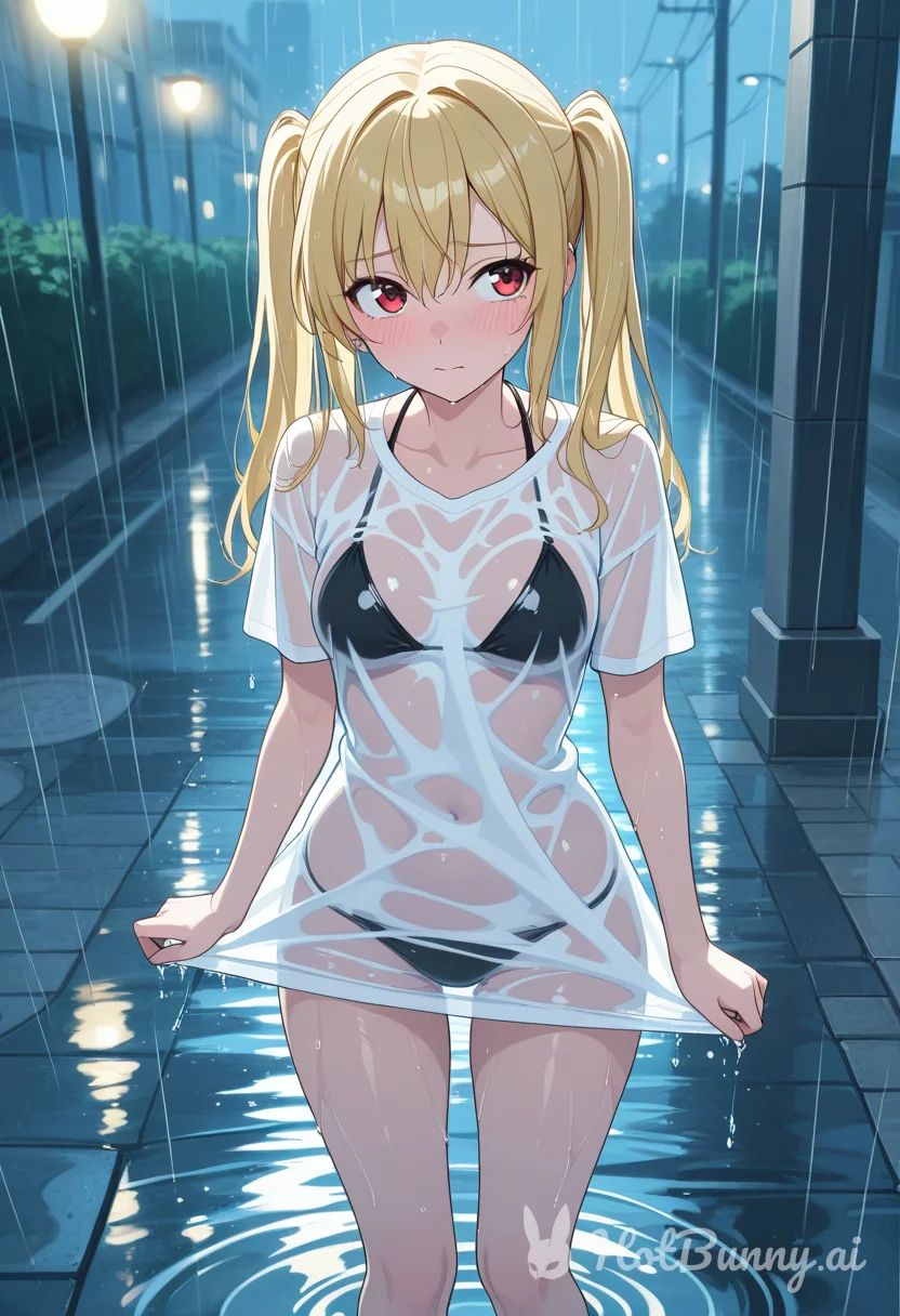 Swimsuit Blonde Ai Hentai