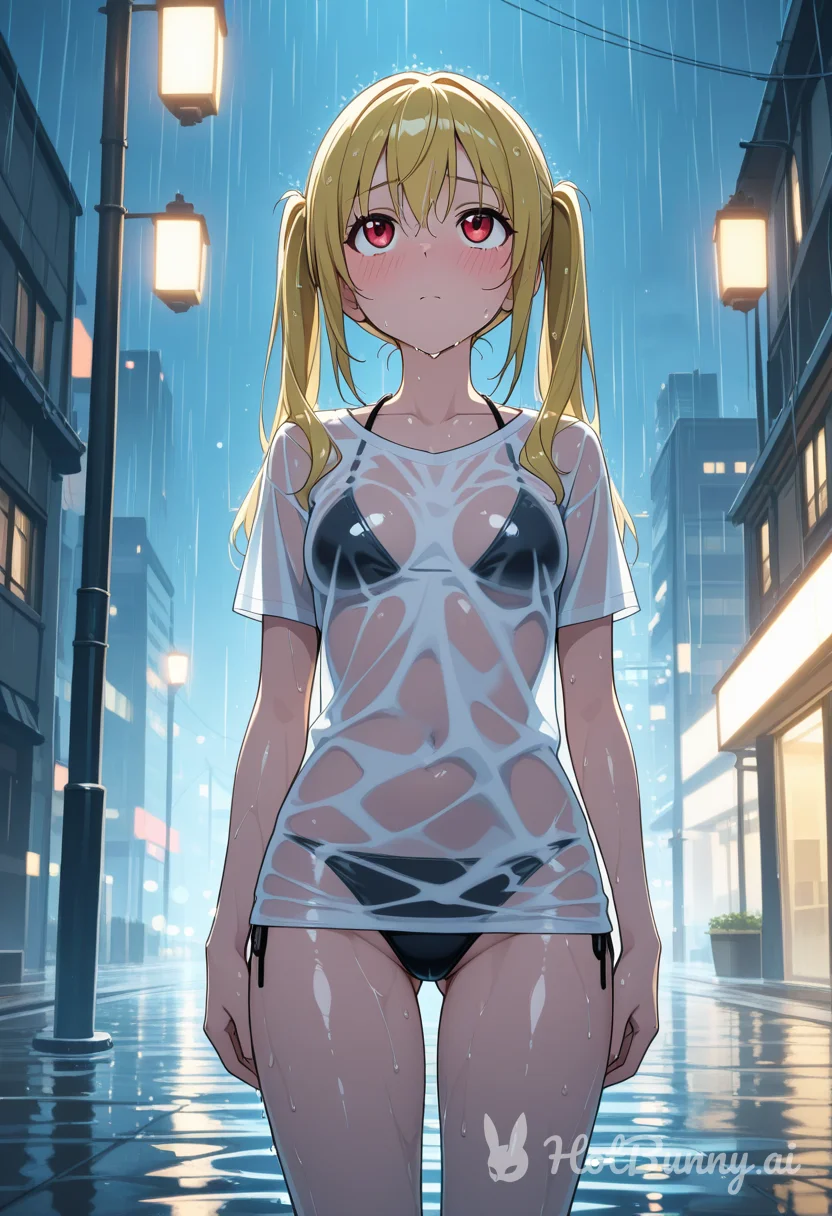 Swimsuit Blonde Ai Hentai