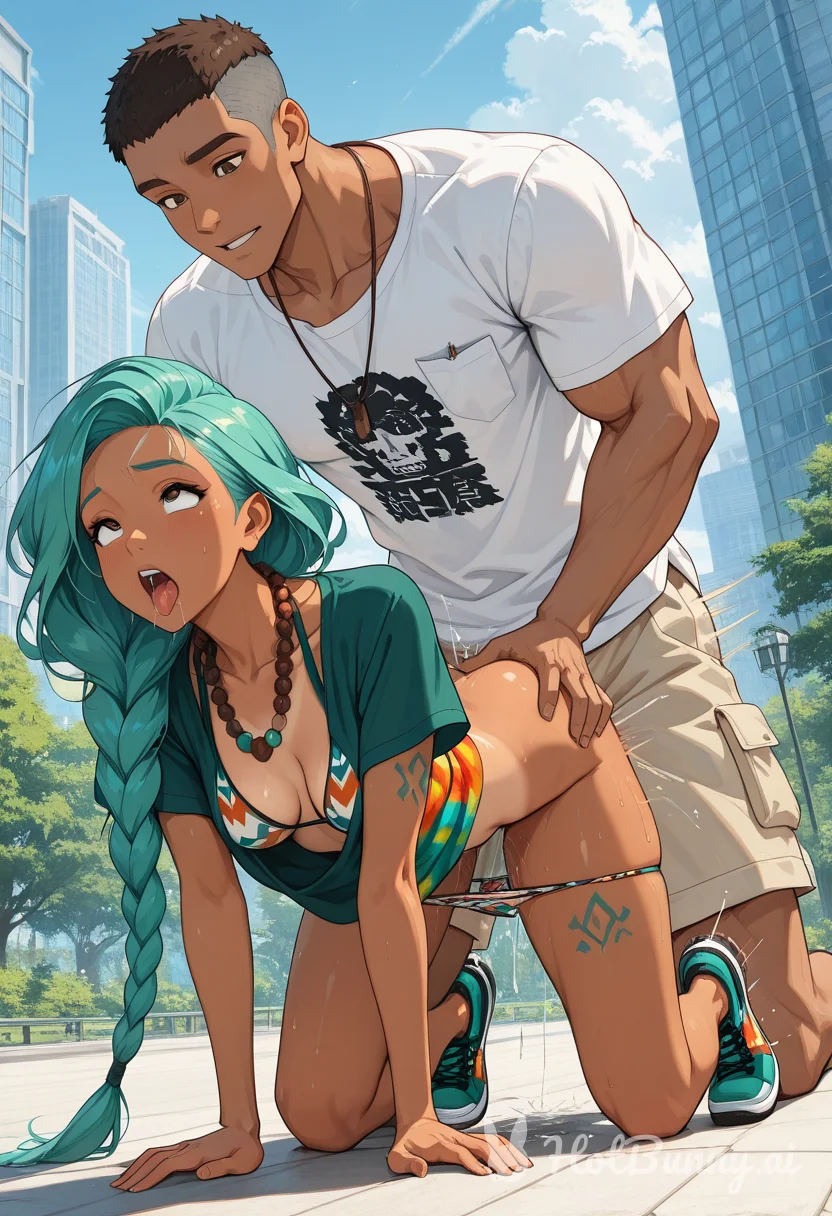 Doggystyle Swimsuit Ai Hentai