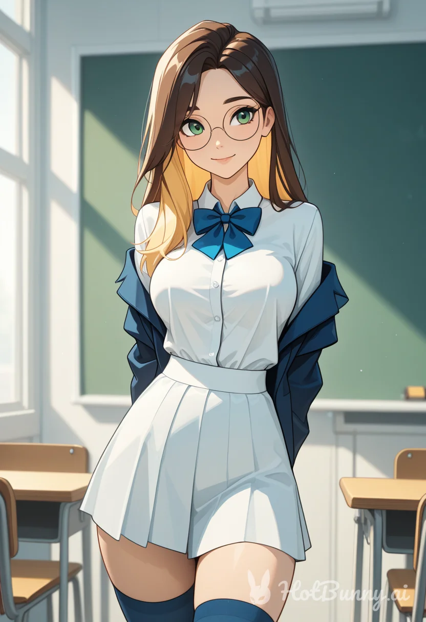 Schoolgirl Blonde Ai Hentai