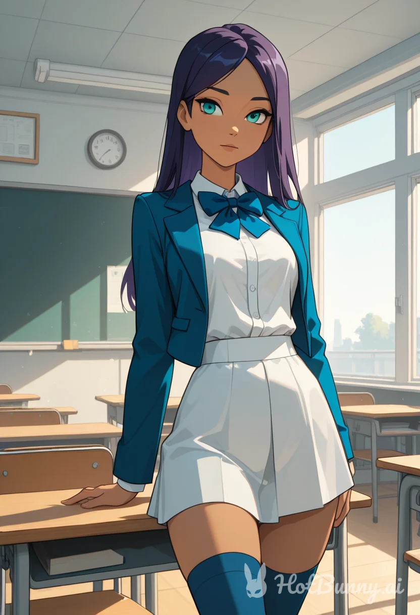 Ebony School Schoolgirl Ai Hentai