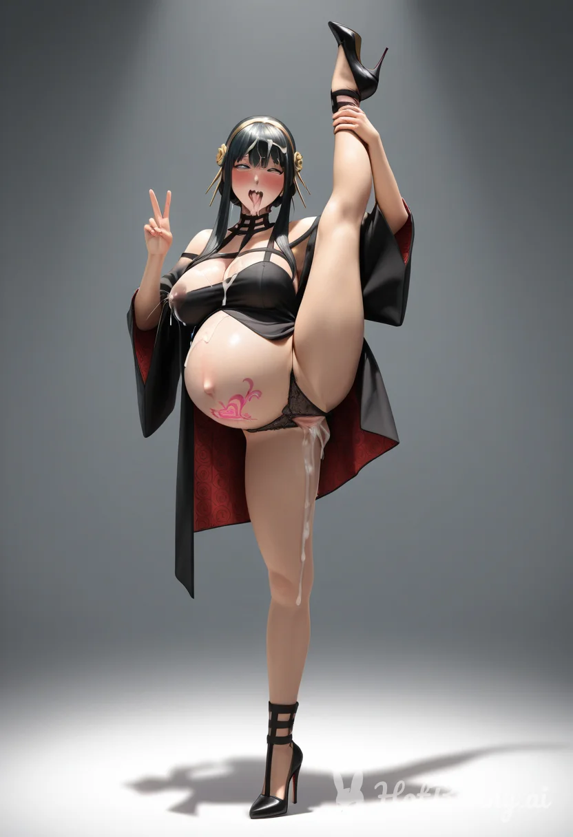 Yor Briar from Spy X Family Pregnant Ai Hentai