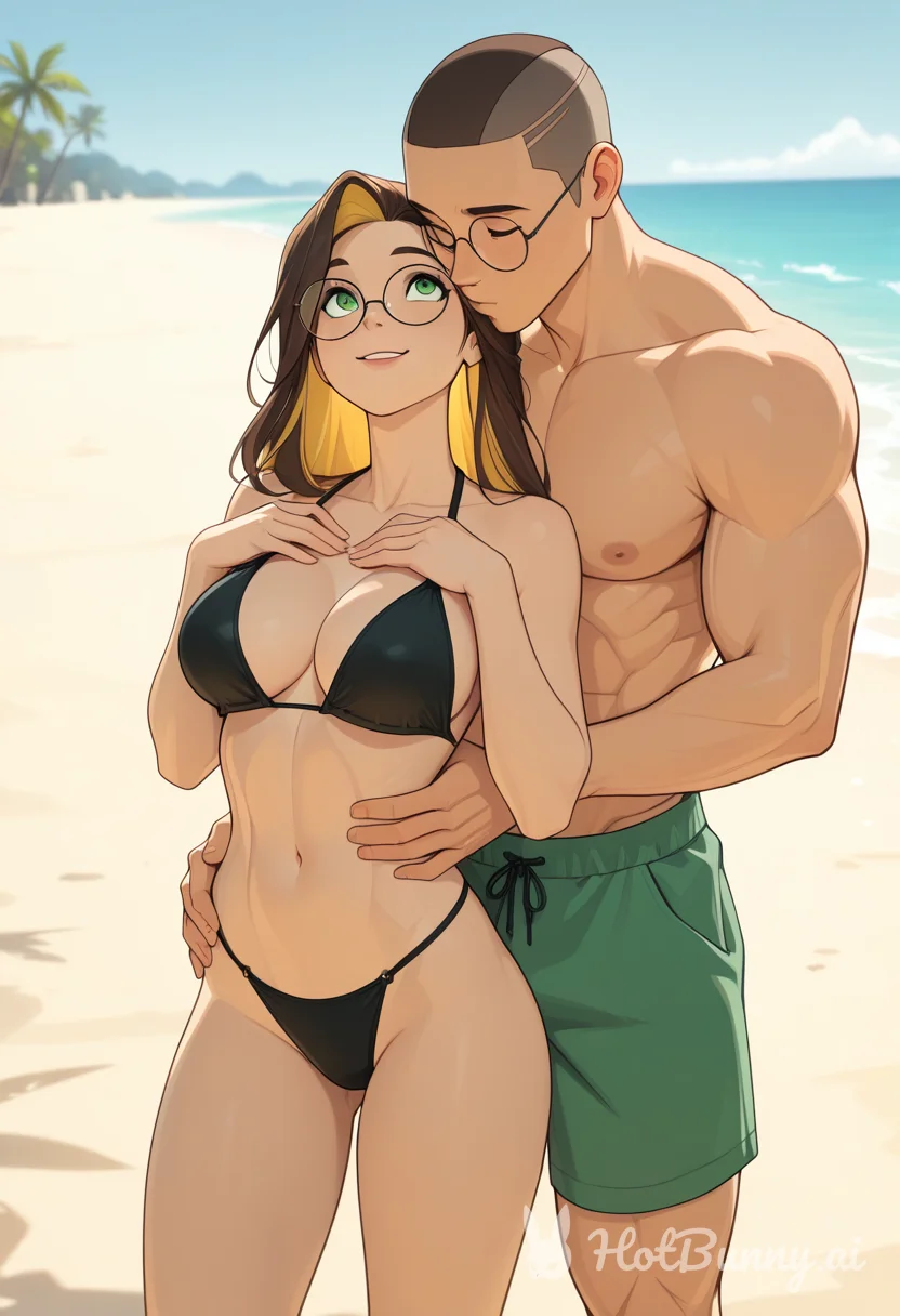 Swimsuit Blonde Ai Hentai