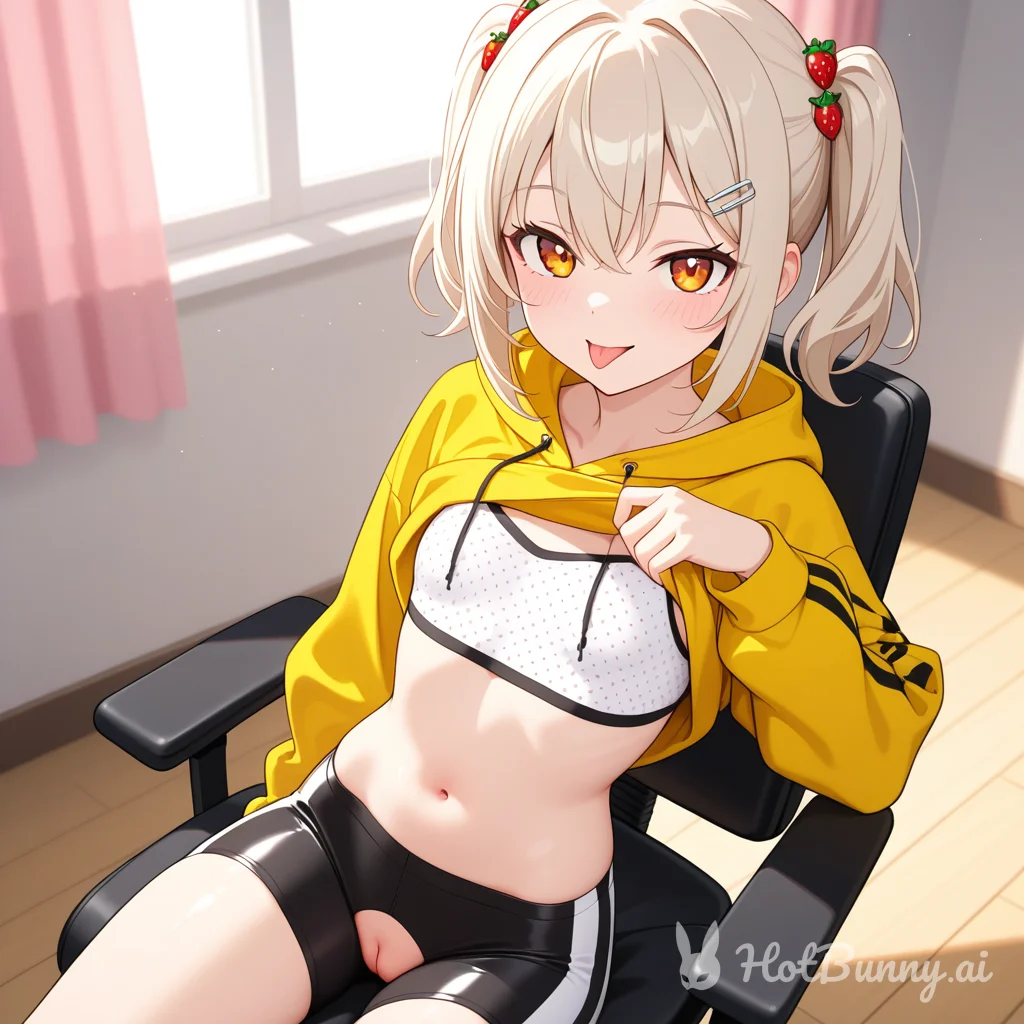 Blonde Lingerie Ai Hentai