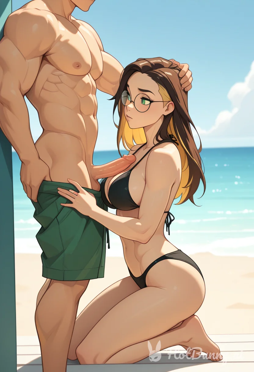 Swimsuit Blonde Ai Hentai