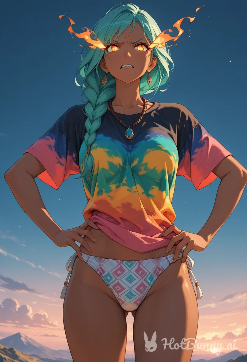 Ebony Swimsuit Ai Hentai