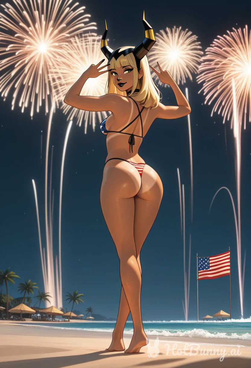 Ebony Swimsuit Big Ass Ai Hentai