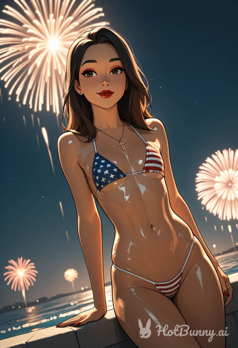 Ebony Swimsuit Ai Hentai