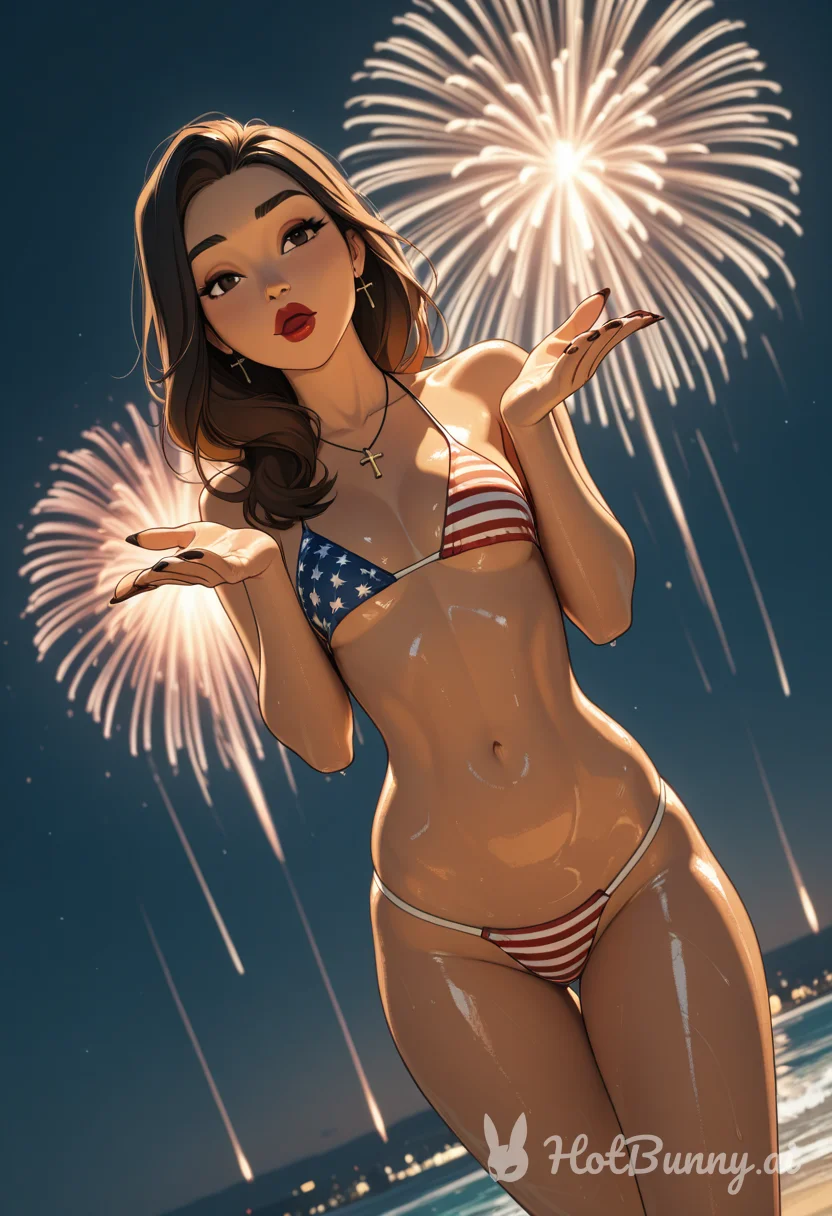 Ebony Swimsuit Ai Hentai