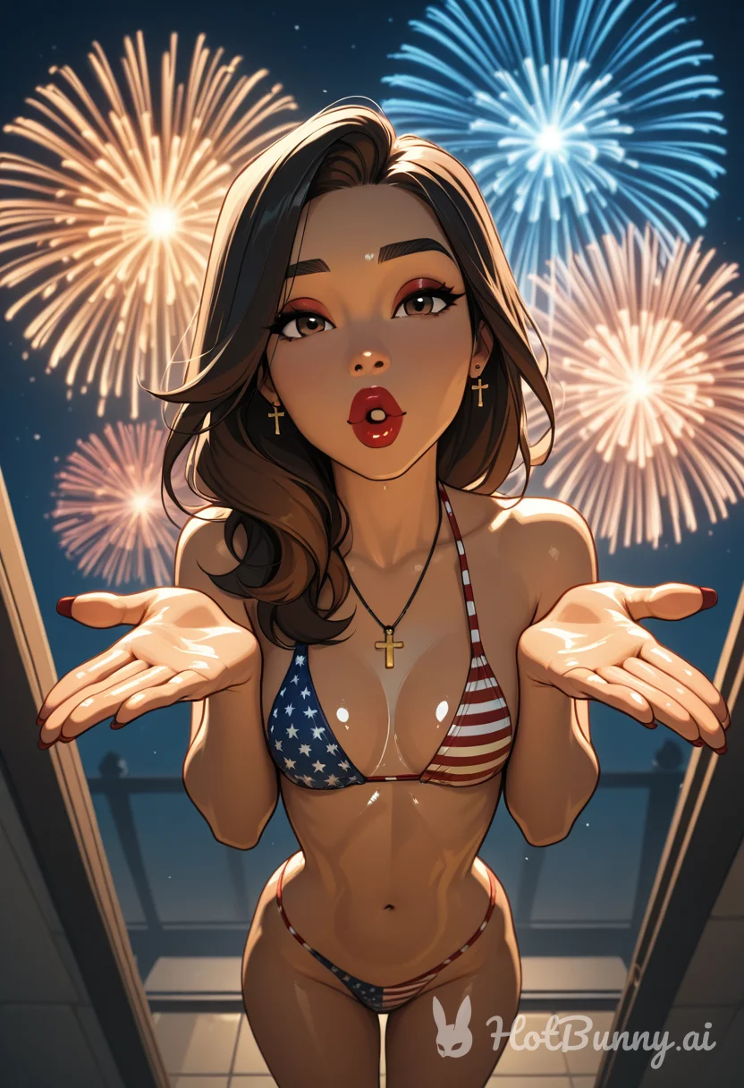 Ebony Swimsuit Ai Hentai