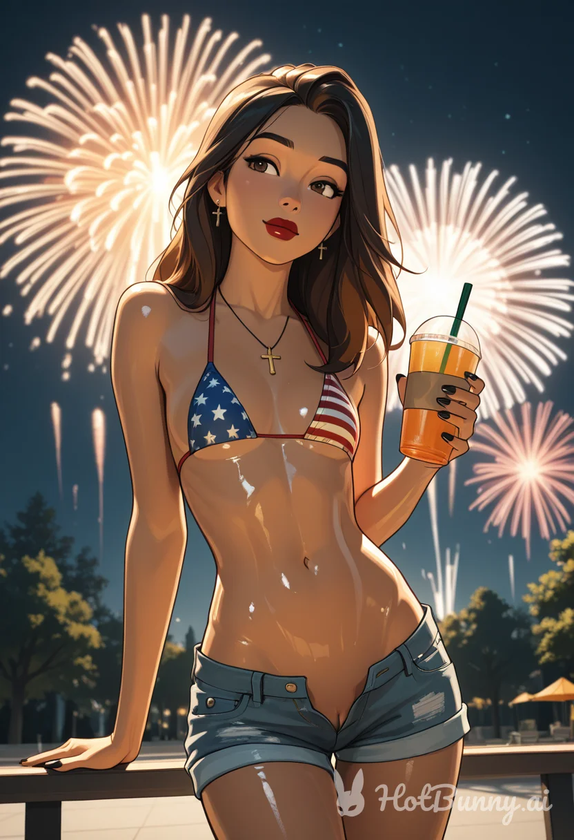 Ebony Swimsuit Ai Hentai