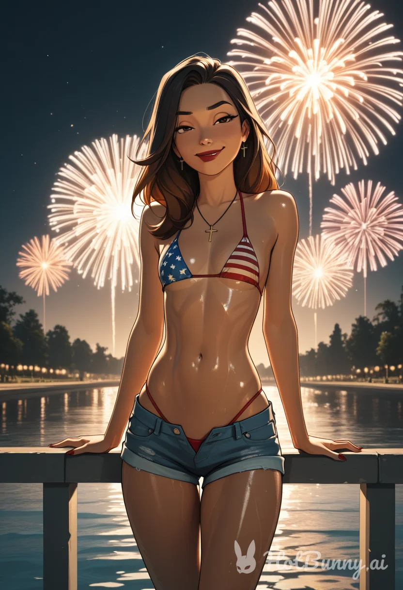 Ebony Swimsuit Ai Hentai