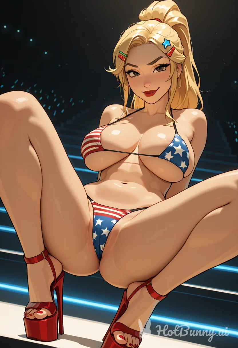 Swimsuit Blonde Ai Hentai