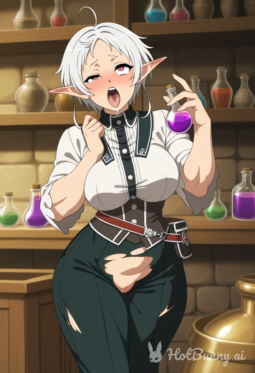 Elf Ahegao Chubby Ai Hentai