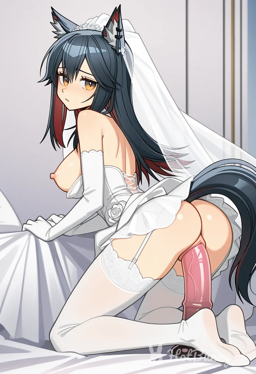 Texas from Arknights Wolf Girl Masturbation Ai Hentai
