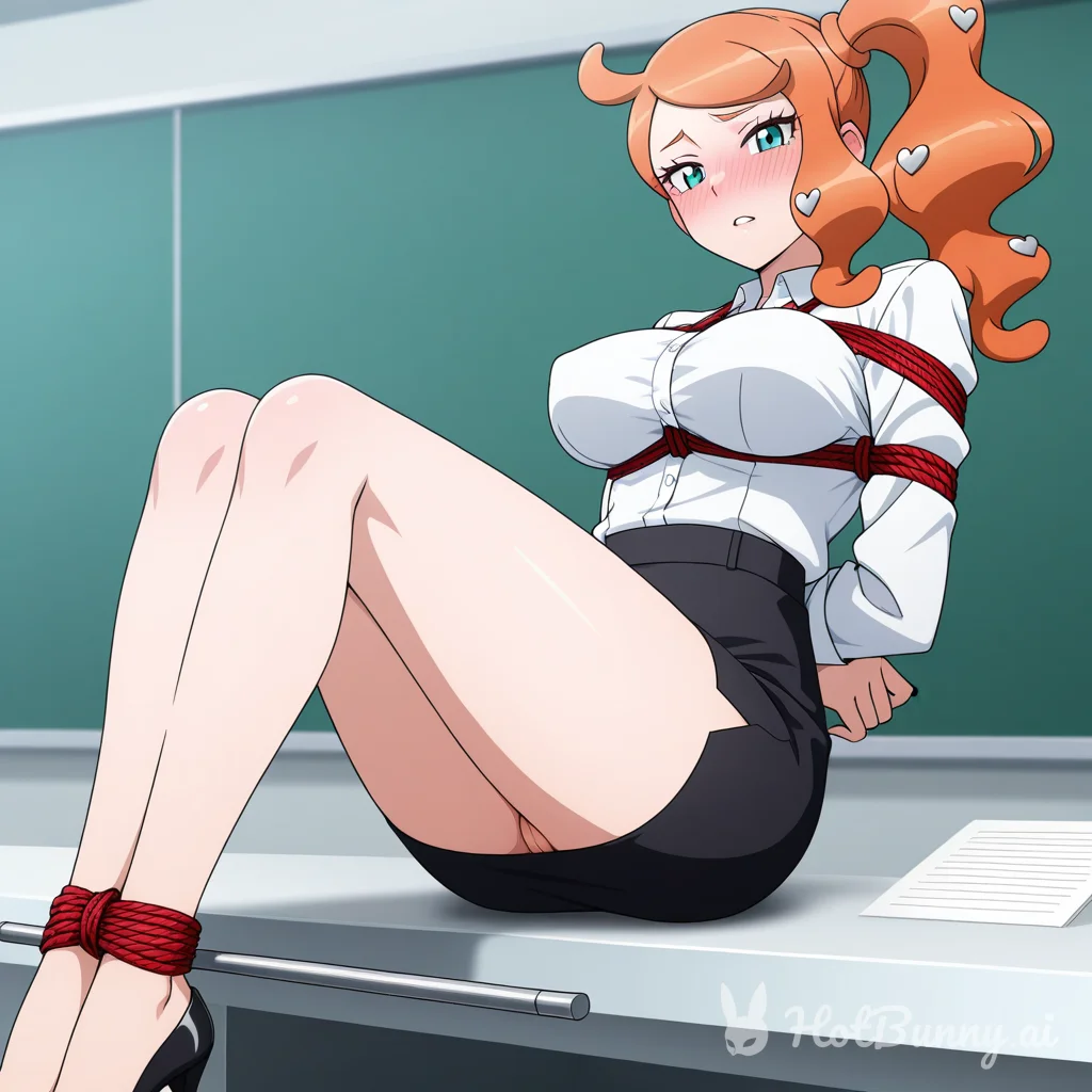 Sonia from Pokemon Bondage Ai Hentai