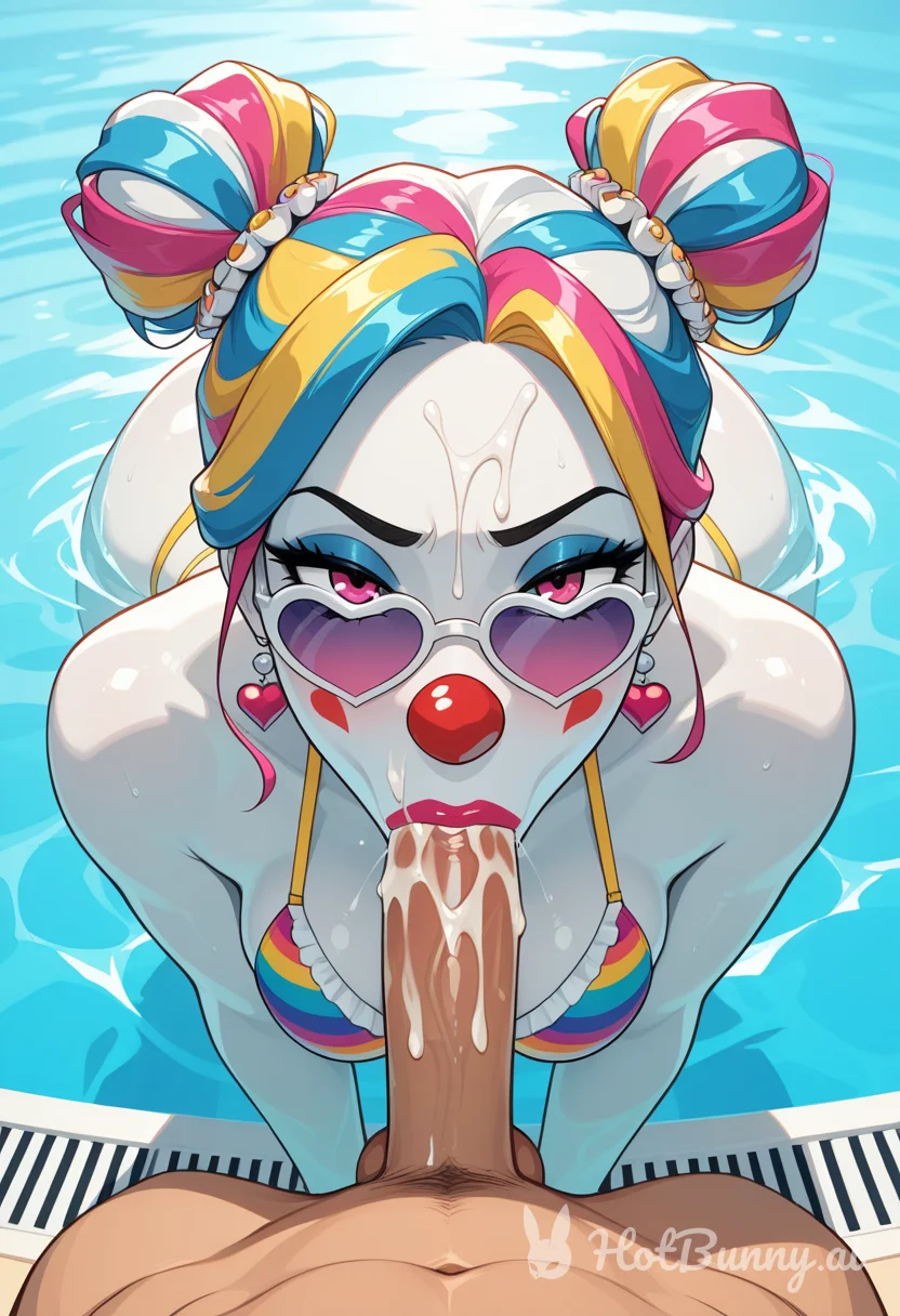 Blowjob Swimsuit Blonde Ai Hentai