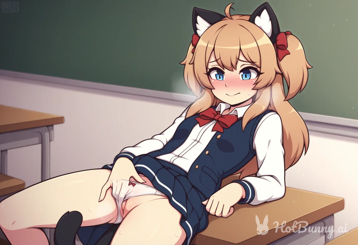 Cat Girl Masturbation Schoolgirl Ai Hentai