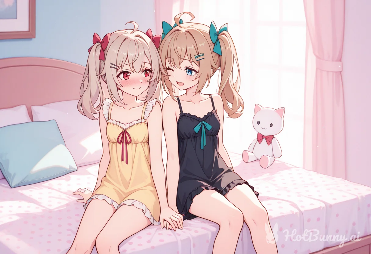 Lesbian Vtuber Blonde Ai Hentai