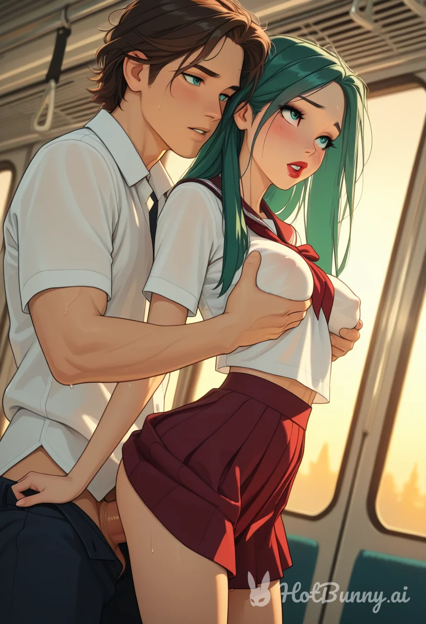 Chikan Schoolgirl Ai Hentai