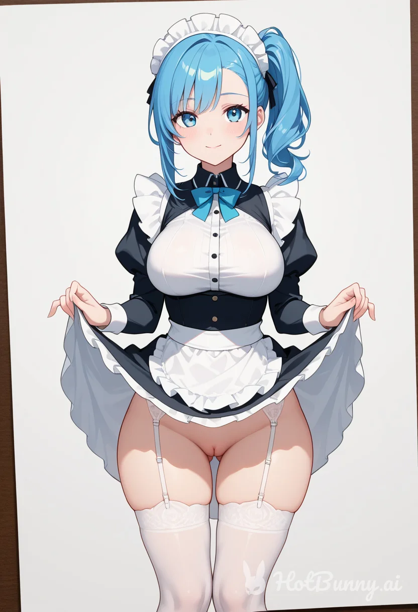 Lingerie Maid Chubby Ai Hentai