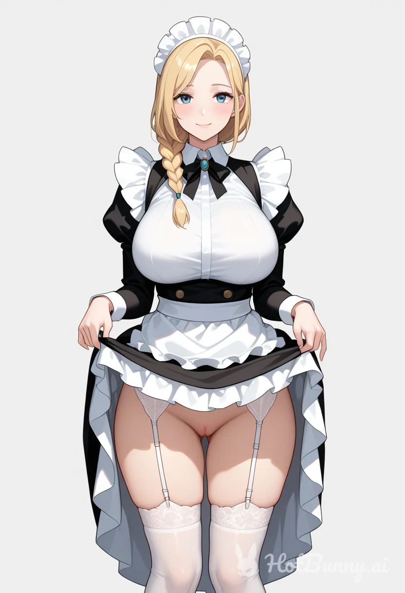 Lingerie Maid Huge Tits Ai Hentai