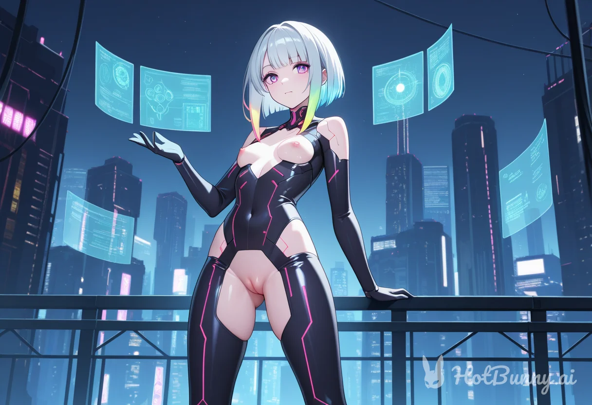 Cyberpunk Blonde Ai Hentai