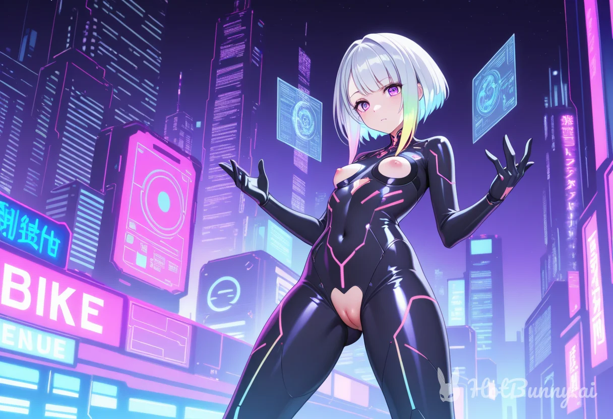 Latex Blonde Ai Hentai