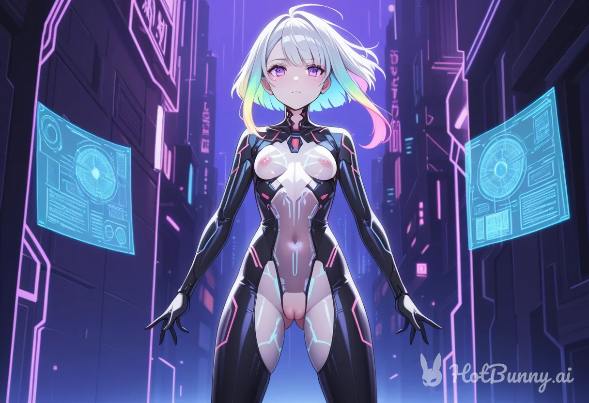 Cyberpunk Blonde Ai Hentai