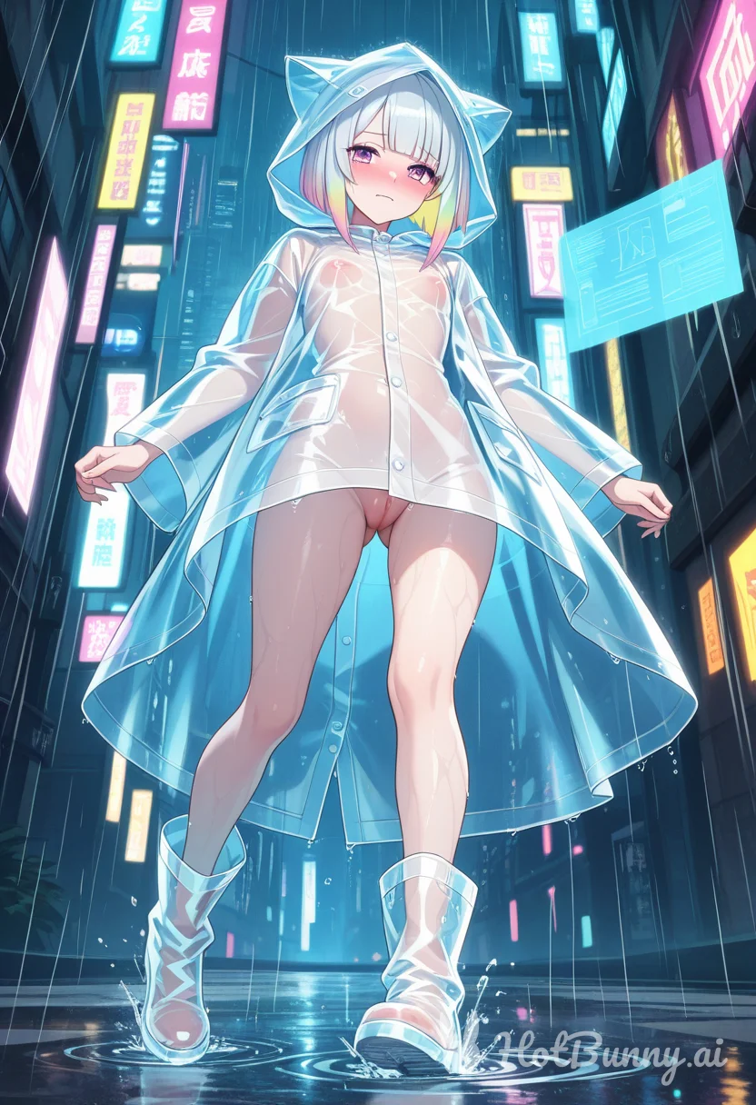 Public Blonde Ai Hentai