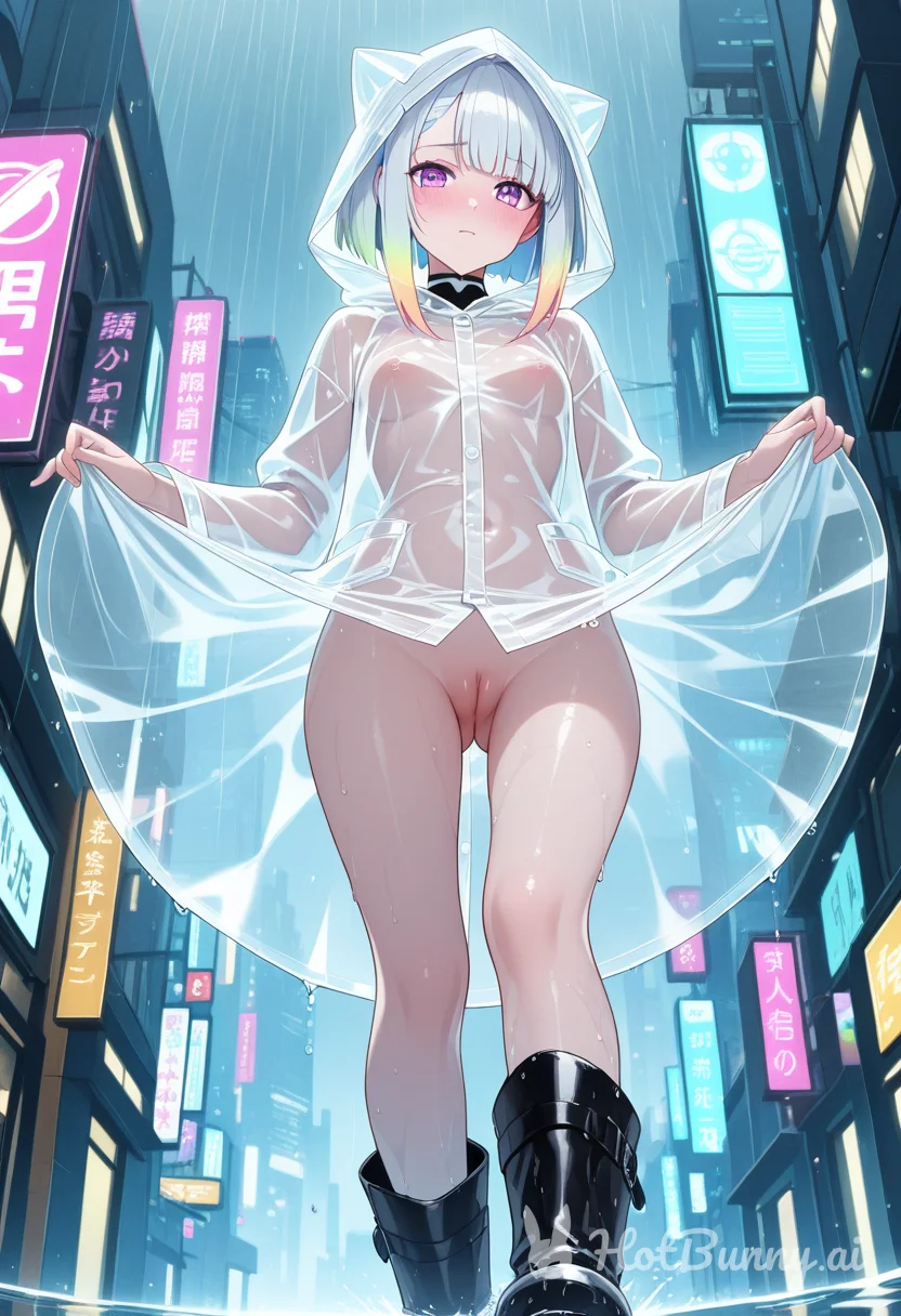 Public Blonde Ai Hentai