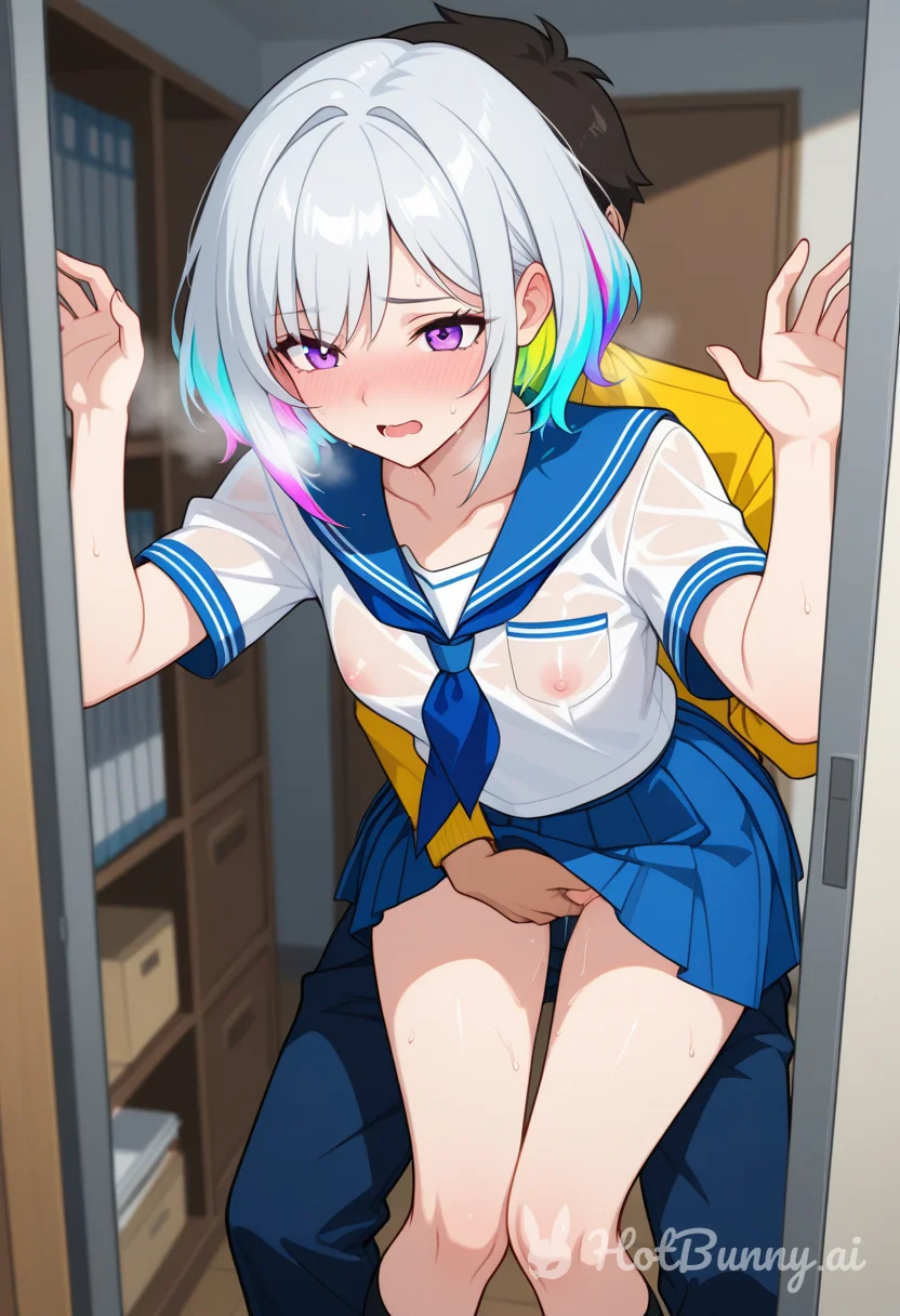 Fingering Schoolgirl Ai Hentai