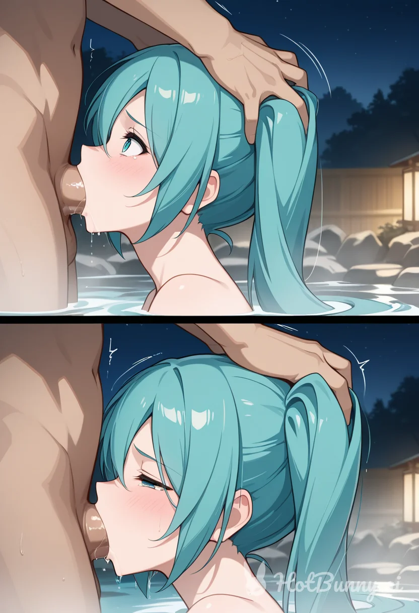 Deepthroat Onsen Bath Ai Hentai